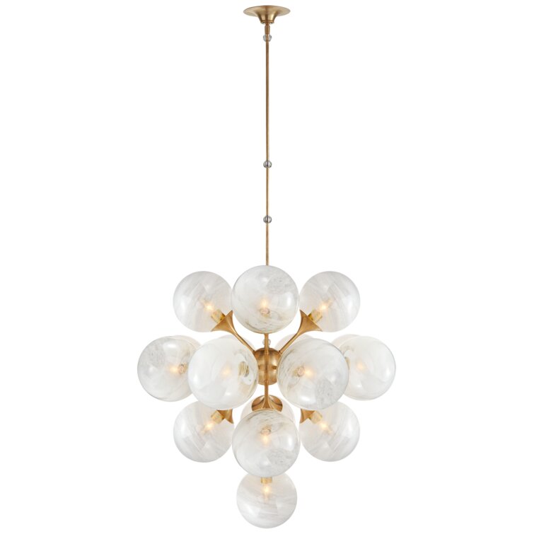 Cristol 17 Light Chandelier by AERIN